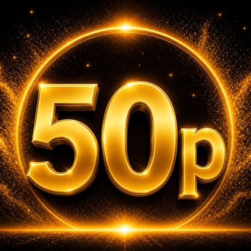 50p OK Credit