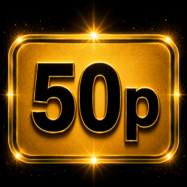 50p OK Credit