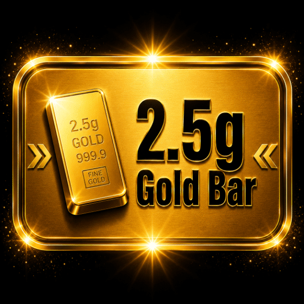 2.5g Gold Bar